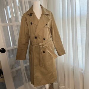 Everlane Tan Trench Coat